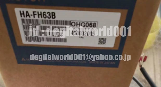 MITSUBISHI HA-FH63B Servo Motor [n1096908581]