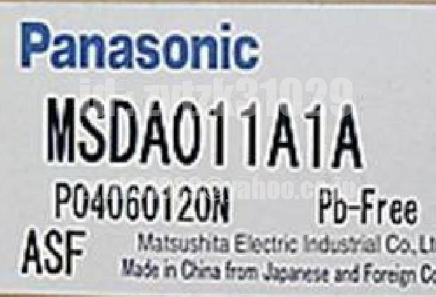 Panasonic MSDA011A1A Servo Driver [1118408505]