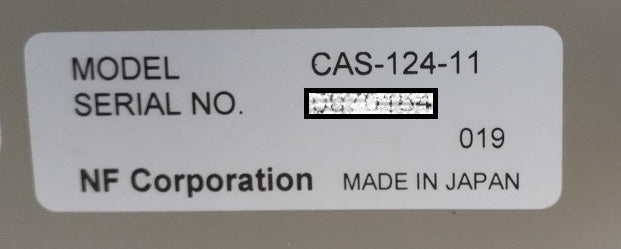 NF CAS-124-11 High Voltage Power Supply [k1236607116]