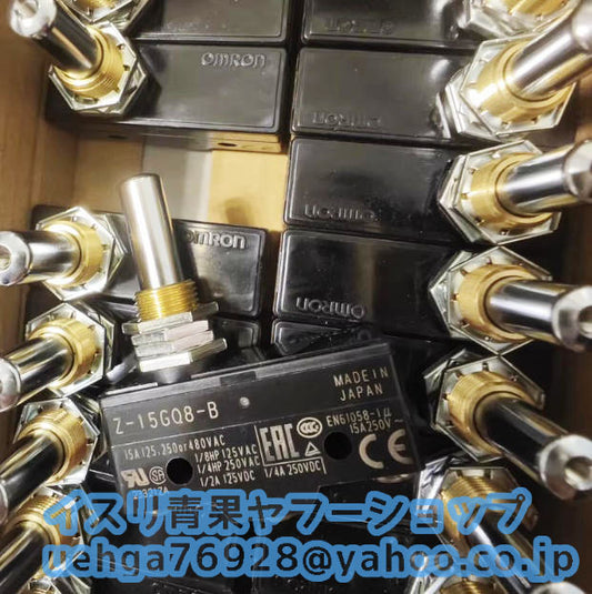 OMRON Z-15GQ8-B Panel Mounting Push Button - Set of 50 New [l1197839646]
