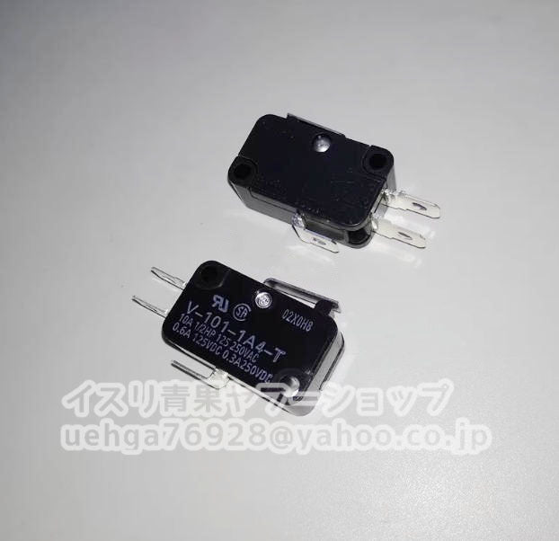 OMRON V-101-1A4-T Micro Switch Set of 50 [e1207279835]