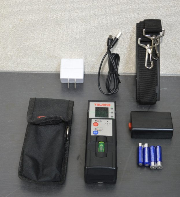 Tajima ZEROGS-KJC Laser Leveler Fully Surface Green Line Charger Case with Light [p1116984284]