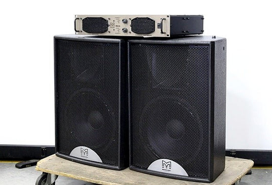 MARTIN AUDIO MA2.8S Amplifier and F12 Speaker Set Pair [t1196868334]