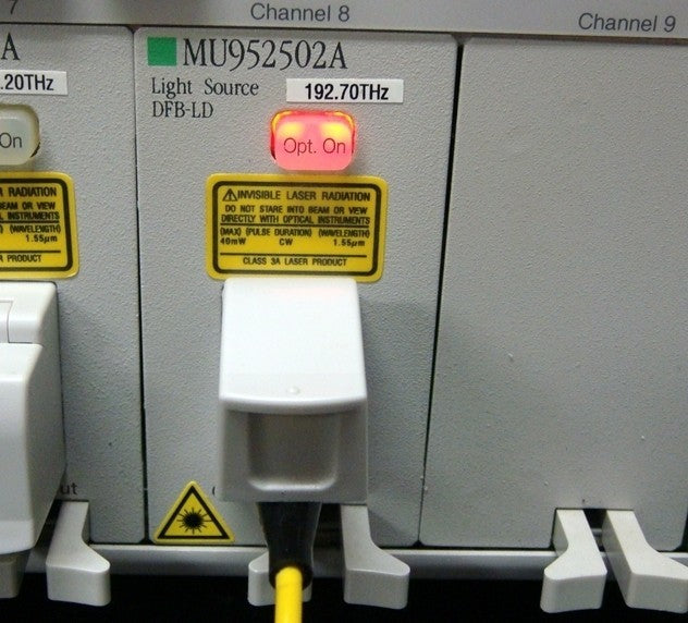 ANRITSU MU952504A 1540-1544nm +10dBm DFB-LD Light Source [e1048602869]
