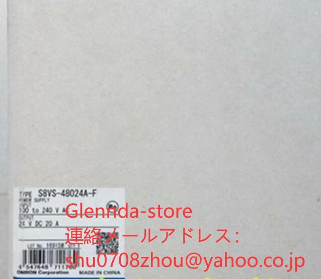 OMRON S8VS-48024A-F 24VDC 20A Switching Power Supply [x1198915715]