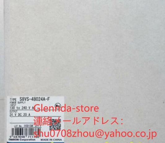 OMRON S8VS-48024A-F 24VDC 20A Switching Power Supply [x1198915715]