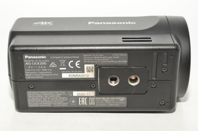 Panasonic AG-UCK20GJ Compact Camera Head POVCAM (untested) [w1239495865]