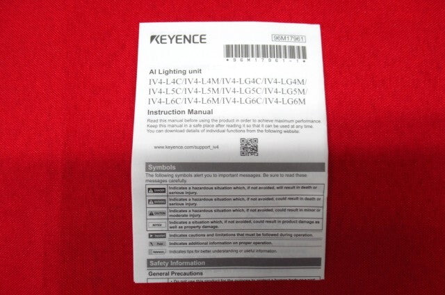 KEYENCE IV4-LG5C Lighting Unit for Ultra-Small Models [o1197409901]
