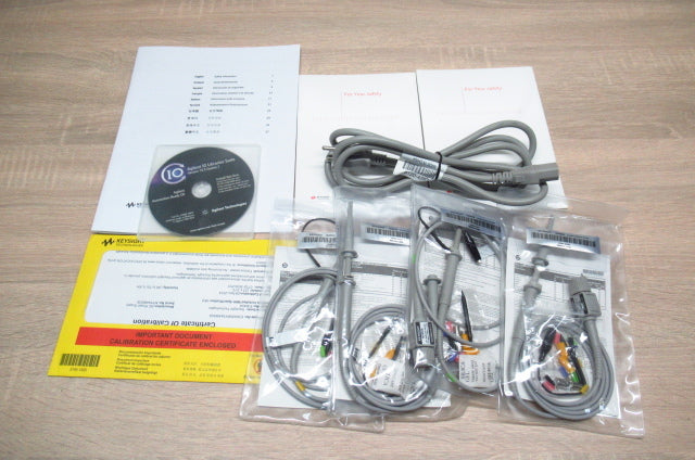 Keysight InfiniiVision DSOX3052T Oscilloscope with 4 Probes (as-is) [b1236365246]