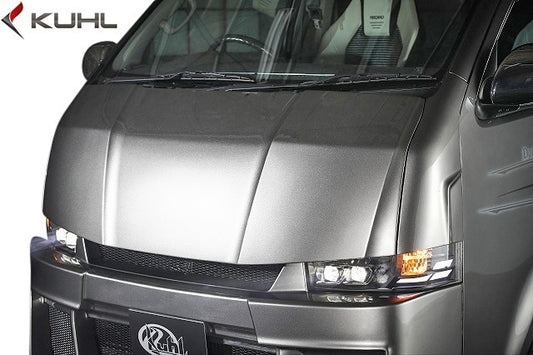 [M’s] Toyota 200 Series Hiace Type 4 (Narrow/Standard Car) Kuhl Racing Ver1 200V-GT Racing Bonnet Ver.1 FRP Cool Racing [u1072921921]