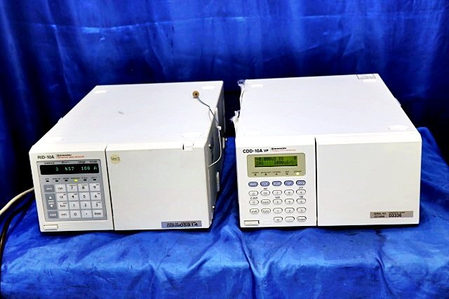 SHIMADZU CDD-10AVP Electric Conductivity Detector & RID-10A Differential Refractive Index Detector [1185883825]