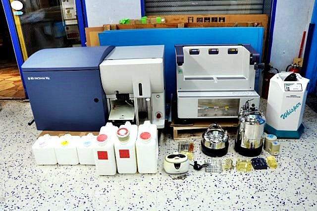 Becton Dickinson FACSAria III Cell Sorter & Fluidics Cart [v1193632994]