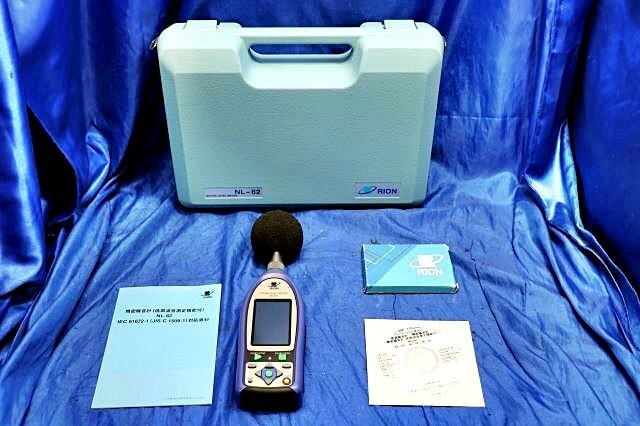 RION NL-62 Sound Level Meter with CD-ROM and Case [e1193759401]