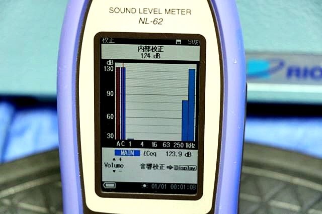 RION NL-62 Sound Level Meter with CD-ROM and Case [e1193759401]