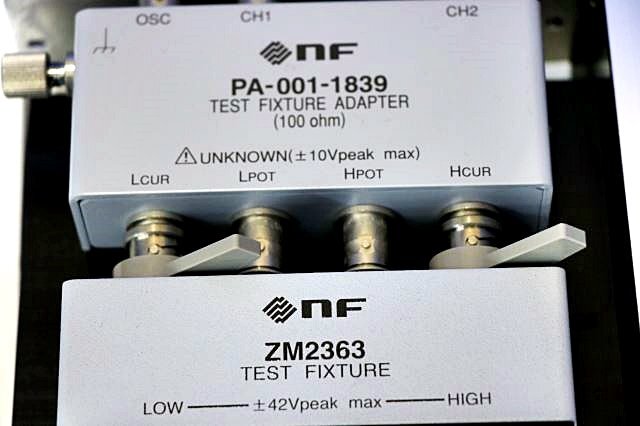 NF ZGA592 Circuit Design Block Impedance Gain/Phase Analyzer [h1196943581]