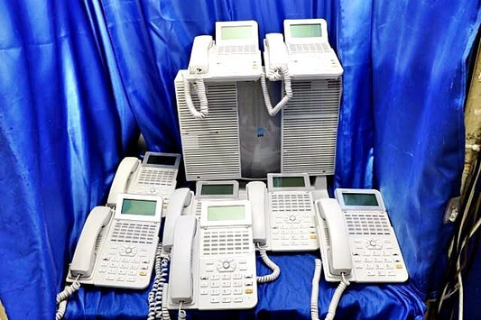 NTT αZX ZXM-ME Main Unit with IP Standard Telephones ZX-24 IPTEL Set [c1197309767]