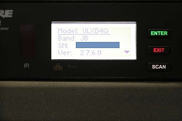 SHURE ULXD4Q Quad Channel Digital Wireless Receiver [p1197313307]