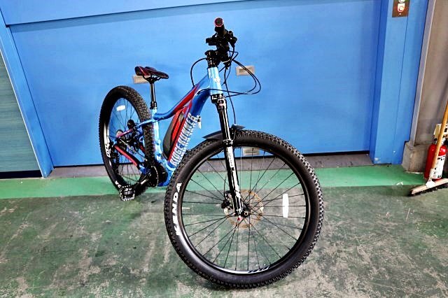Kamijin MIYATA Ridge Liner VRG388 Mountain Bike Electric Assist 27.5-inch 10-speed 38 size [b1198296530]