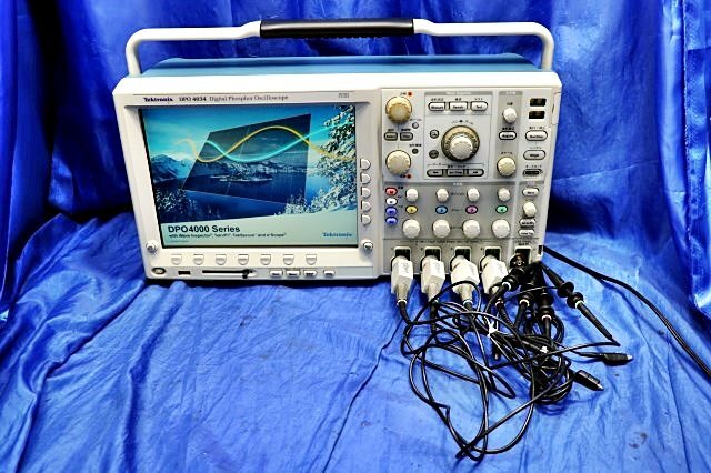 Tektronix DPO4034 Digital Oscilloscope 4ch 500MHz 2.5GS/s Probe P6139A x 4 [d1198940893]