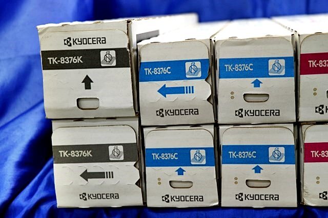 Kyocera TK-8376 Toner Cartridge Set of 15 for TASKalfa 2554ci/3554ci - Black, Cyan, Magenta, Yellow [n1199539827]