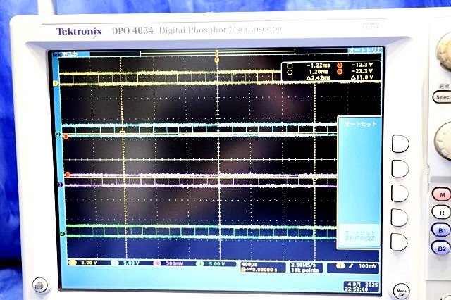 Tektronix DPO4034 Digital Oscilloscope 4ch 350MHz 2.5GS/s Probe P6139A x 4 [b1202576072]