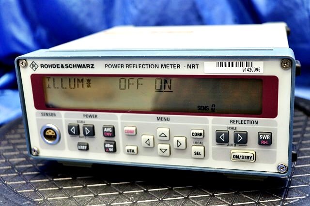 R&S Rohde Schwarz NRT Power Reflection Meter + NAP-Z4 RF Powerhead [x1203209550]