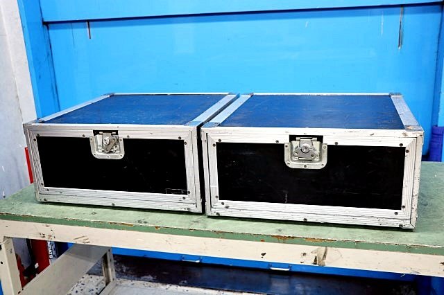 d&b audiotechnik D12 Power Amplifier Set of 2 with Rack Case PA Audio Equipment [o1204207438]