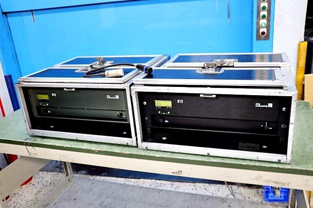 d&b audiotechnik D12 Power Amplifier Set with Rack Case PA Audio Equipment [d1204212450]