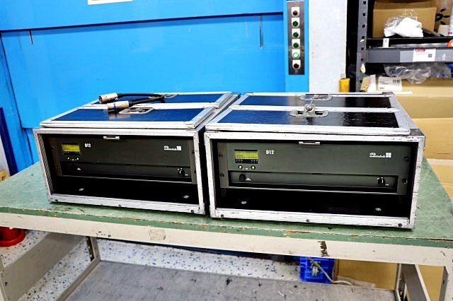 d&b audiotechnik D12 Power Amplifier Set of 2 with Rack Case PA Audio Equipment [o1204207438]