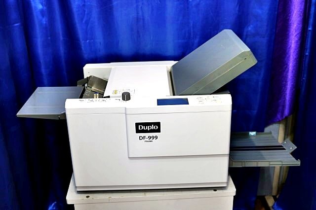 Duplo DF-999 Duplofolder Paper Folding Machine (as-is) [e1207450105]