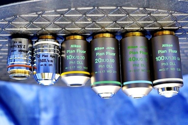 Nikon ECLIPSE E600W Microscope Digital Camera DXM1200 with 6 Objective Lenses [m1207718759]