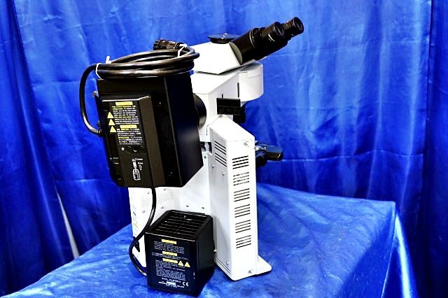 OLYMPUS BX51TF Biological Microscope with Eyepiece and Objective Lenses [p1209925904]