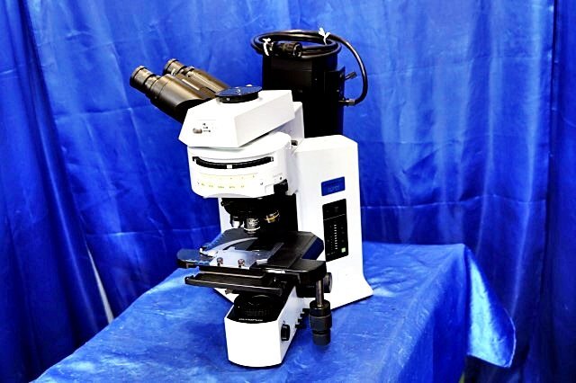 OLYMPUS BX51TF Biological Microscope with Eyepiece and Objective Lenses [p1209925904]