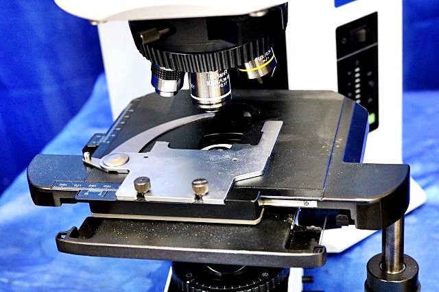 OLYMPUS BX51TF Biological Microscope with Eyepiece and Objective Lenses [p1209925904]