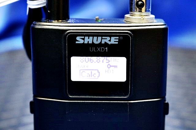 Shure ULXD1-JB Wireless Bodypack Transmitter 806-810MHz [s1210064032]