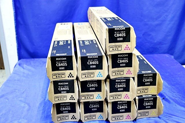RICOH SP C840S Genuine Toner 12 Pieces + Bonus Compatible with SP C841/C841a1/C840/C840a1 [d1212517049]
