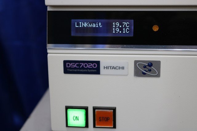 HITACHI EXSTAR DSC7020 Differential Scanning Calorimeter with Electric Cooling Unit and PS-100 [r1212833106]