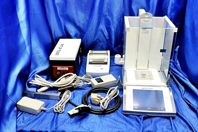 METTLER TOLEDO XP205DR Analytical Balance with Ionizer and Printer RS-P25 [e1212909267]