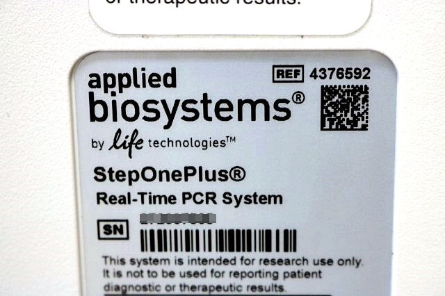Applied Biosystems Real-Time PCR Analyzer Step One Plus Real-Time PCR System [w1213598839]