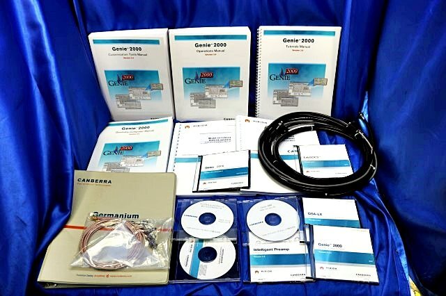 CANBERRA GC2518 Semiconductor Detector and CEBELL Liquid Nitrogen Container Set [q1213855047]