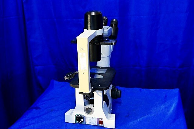 Nikon ECLIPSE TS100 Inverted Microscope with Objective Lens x 3 and Pixelink PL-A642 [t1219522509]