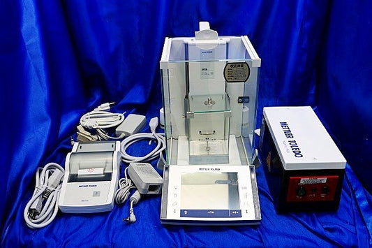 METTLER TOLEDO XP26V Micro Electronic Balance with Ionizer and Printer RS-P25 [o1219595643]