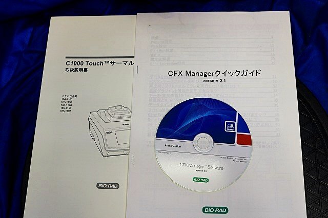 BIO-RAD CFX96 Touch Deep Well Real-time PCR Analysis System with Manual & Software [h1220372401]