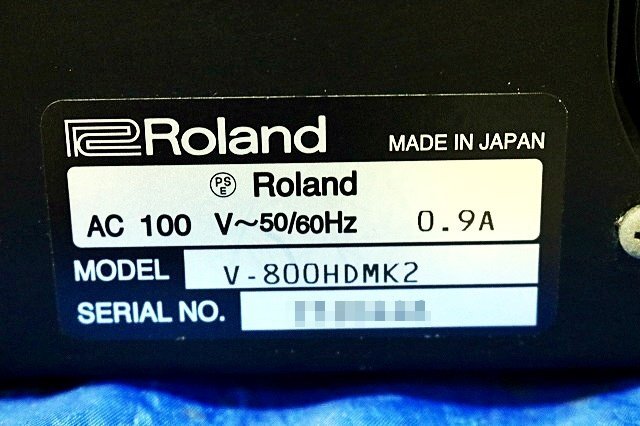 Roland V-800HD MK II Multi-Format Video Switcher [p1230857411]