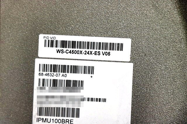 Cisco Catalyst WS-C4500X-16SFP+ and WS-C4500X-24X-ES Ethernet Switch 2 Units [o1232507216]