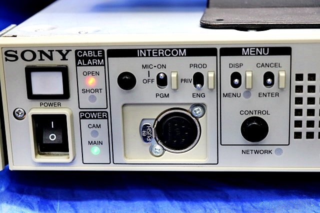 Sony HXCU-100 Camera Control Unit Digital Triax Transmission System [l1233661820]