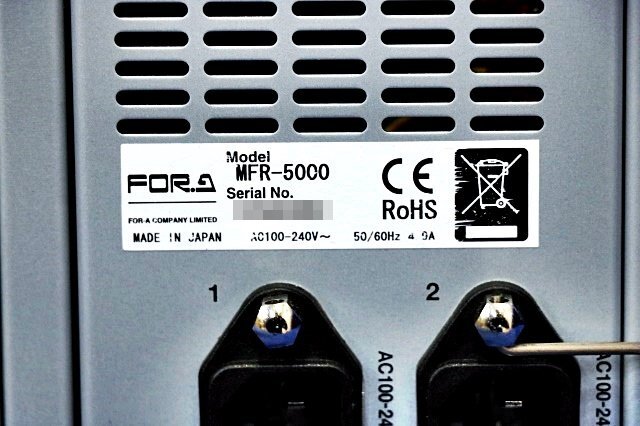 FOR.A MFR-5000 Multi-Format Routing Switcher with MFR-16SDO x2 MFR-16SDIA x3 [q1234492796]