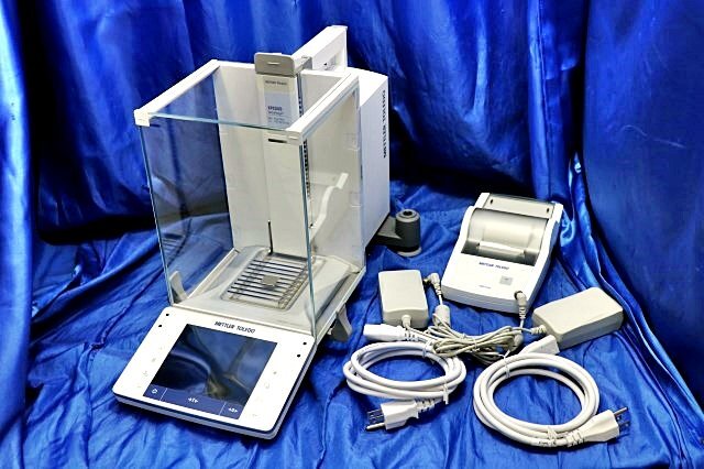 Mettler Toledo XPE205DRV DeltaRange Analytical Balance 81g with RS-P25 Printer [c1236138492]