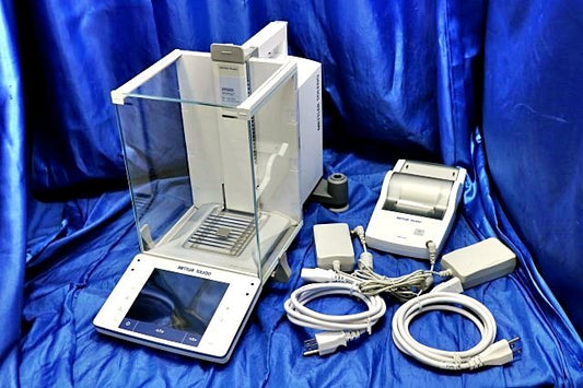 Mettler Toledo XPE205DRV DeltaRange Analytical Balance 81g with RS-P25 Printer [c1236138492]