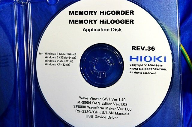 Hioki MR8880 Memory HiCorder Data Logger [e1237210805]